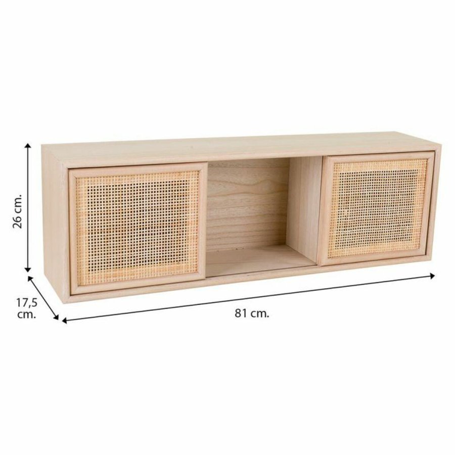 Hylder Alexandra House Living Natur Tr MDF 26 x 17 x 81 cm #7