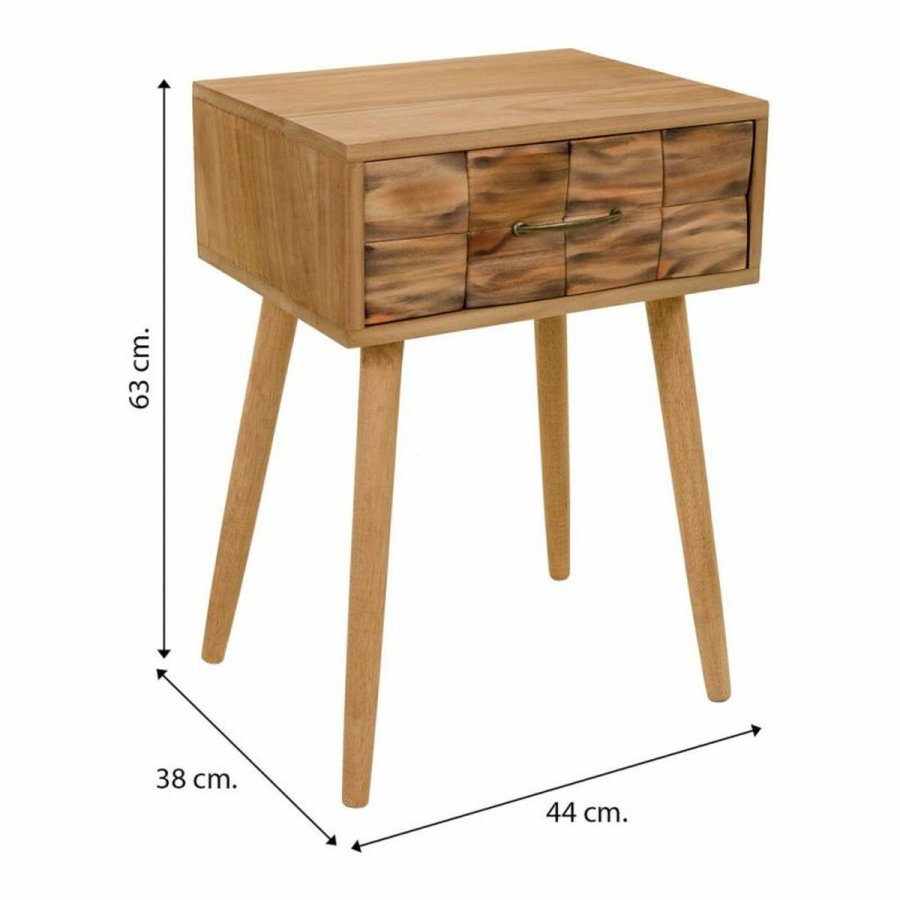 Natbord Alexandra House Living Natur 63 x 38 x 44 cm #31