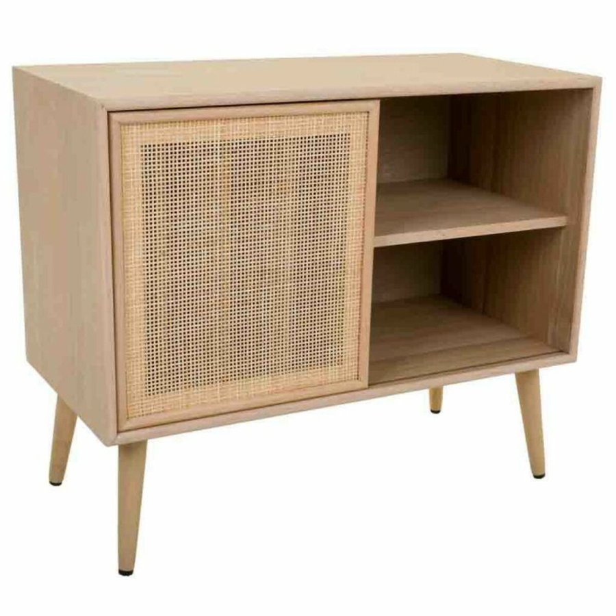 Supplerende mbler Alexandra House Living Natur Tr MDF 67 x 38 x 80 cm #1