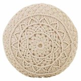 Puf Alexandra House Living Fldefarvet Bambus Svamp Tr MDF 50 x 30 x 50 cm #11