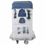 Lnestol Alexandra House Living Hvid 90 x 160 x 90 cm Betrk #4