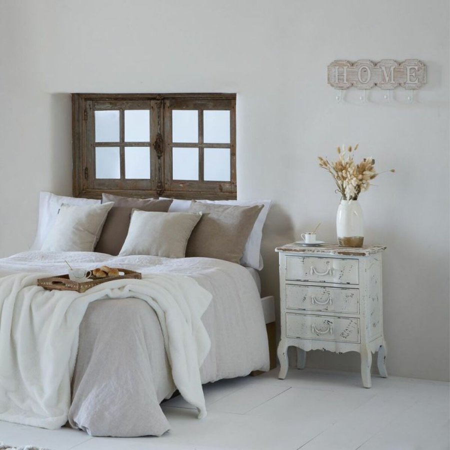 Natbord Alexandra House Living Hvid 40 x 70 x 50 cm #6