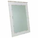 Vgspejl Alexandra House Living Hvid 3 x 90 x 70 cm Rektangulr #16