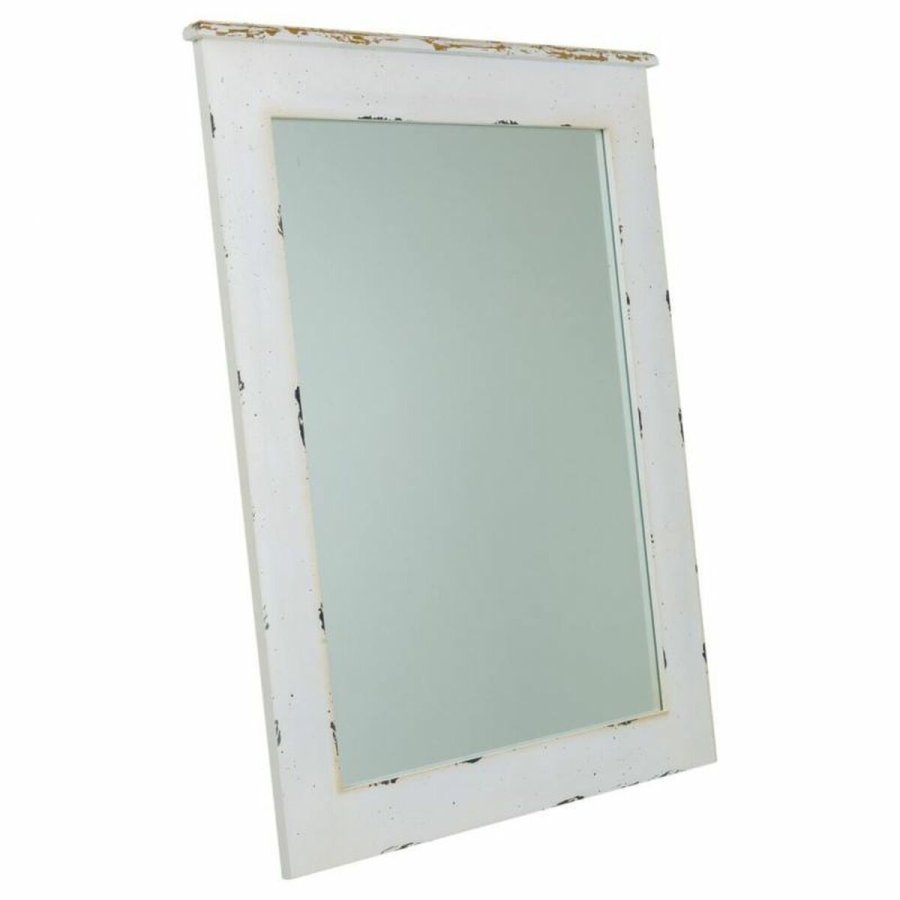 Vgspejl Alexandra House Living Hvid 3 x 90 x 70 cm Rektangulr #16