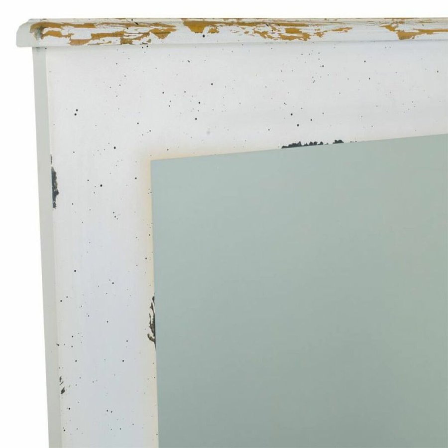 Vgspejl Alexandra House Living Hvid 3 x 90 x 70 cm Rektangulr #21