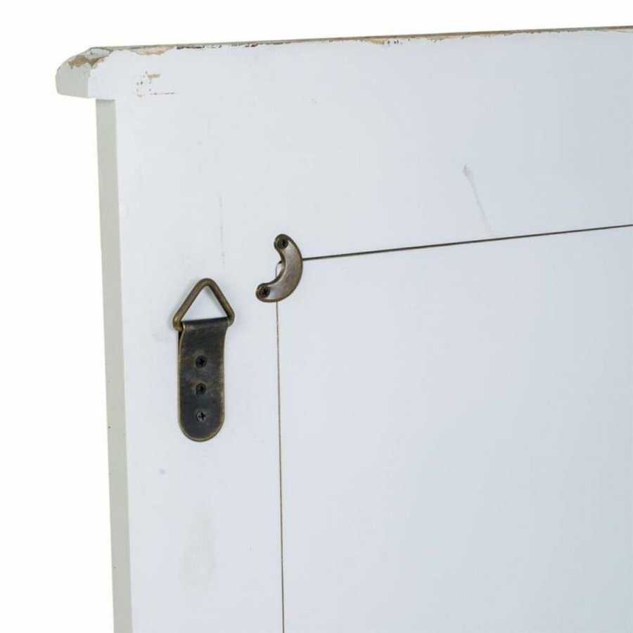 Vgspejl Alexandra House Living Hvid 3 x 90 x 70 cm Rektangulr #26