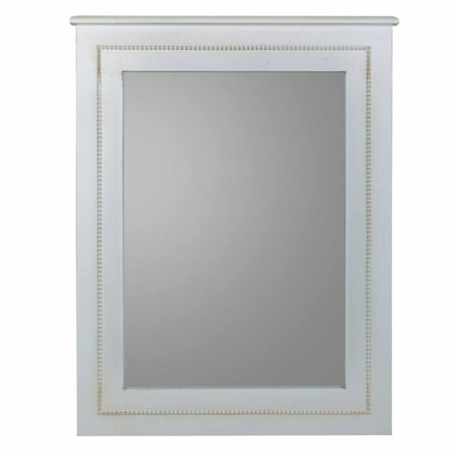 Vgspejl Alexandra House Living Hvid 3 x 90 x 70 cm Rektangulr #11
