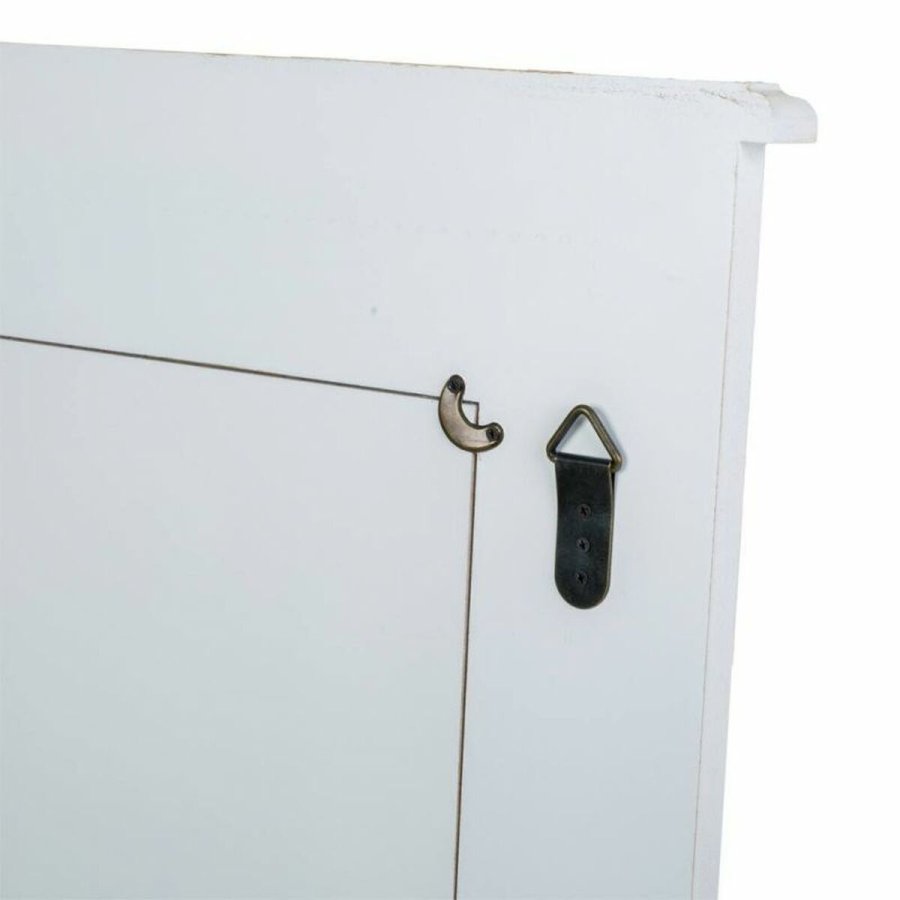 Vgspejl Alexandra House Living Hvid 3 x 90 x 70 cm Rektangulr #21