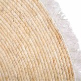Tppe Alexandra House Living Hvid Natur 120 x 120 cm Cirkulr #21