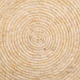Tppe Alexandra House Living Hvid Natur 100 x 100 cm Cirkulr #16