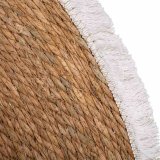 Tppe Alexandra House Living Hvid Natur 100 x 100 cm Cirkulr #21