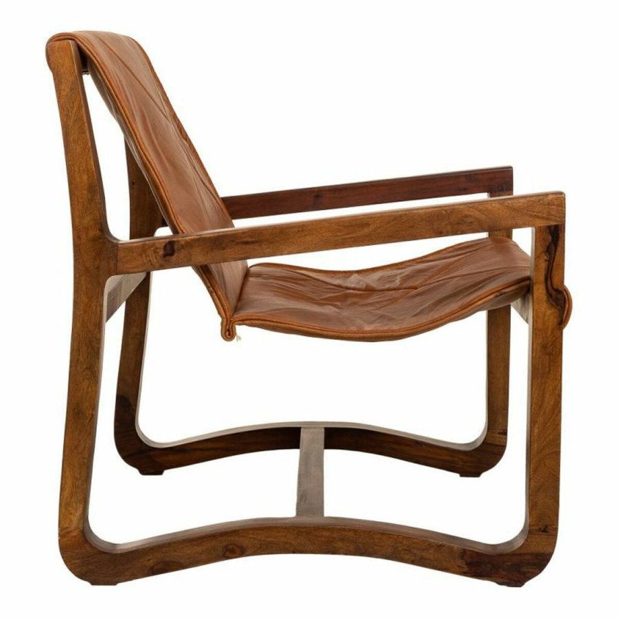 Lnestol Alexandra House Living Kaffe 80 x 67 x 80 cm Betrk #4