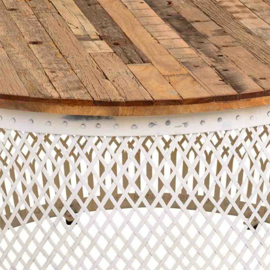 Sofabord Alexandra House Living Tr Jern 91 x 48 x 91 cm #5