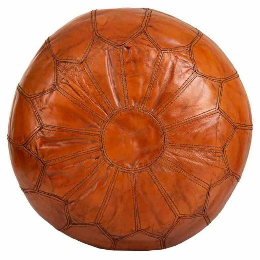 Puf Alexandra House Living Lder 48 x 35 x 48 cm #11