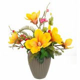 Vase Alexandra House Living Multifarvet Polyuretan Porceln 24 x 44 x 43 cm #1