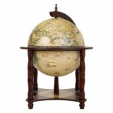 Globus Alexandra House Living Brun 42 x 57 x 42 cm Flaskeskab #9