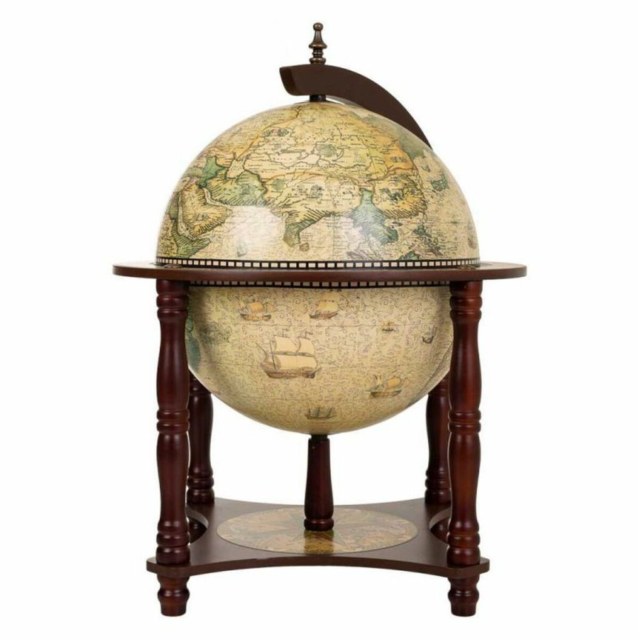 Globus Alexandra House Living Brun 42 x 57 x 42 cm Flaskeskab #9