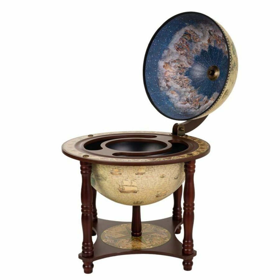 Globus Alexandra House Living Brun 42 x 57 x 42 cm Flaskeskab #13