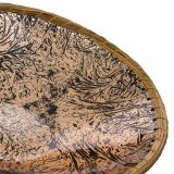 Borddekoration Alexandra House Living Sort Gylden Slvfarvet Keramik 37 x 11 x 37 cm #4