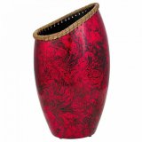 Vase Alexandra House Living Sort Rd Keramik 17 x 48 x 28 cm #3