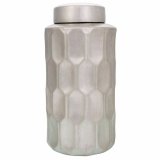Vase Alexandra House Living Slvfarvet Keramik 18 x 37 x 18 cm #3
