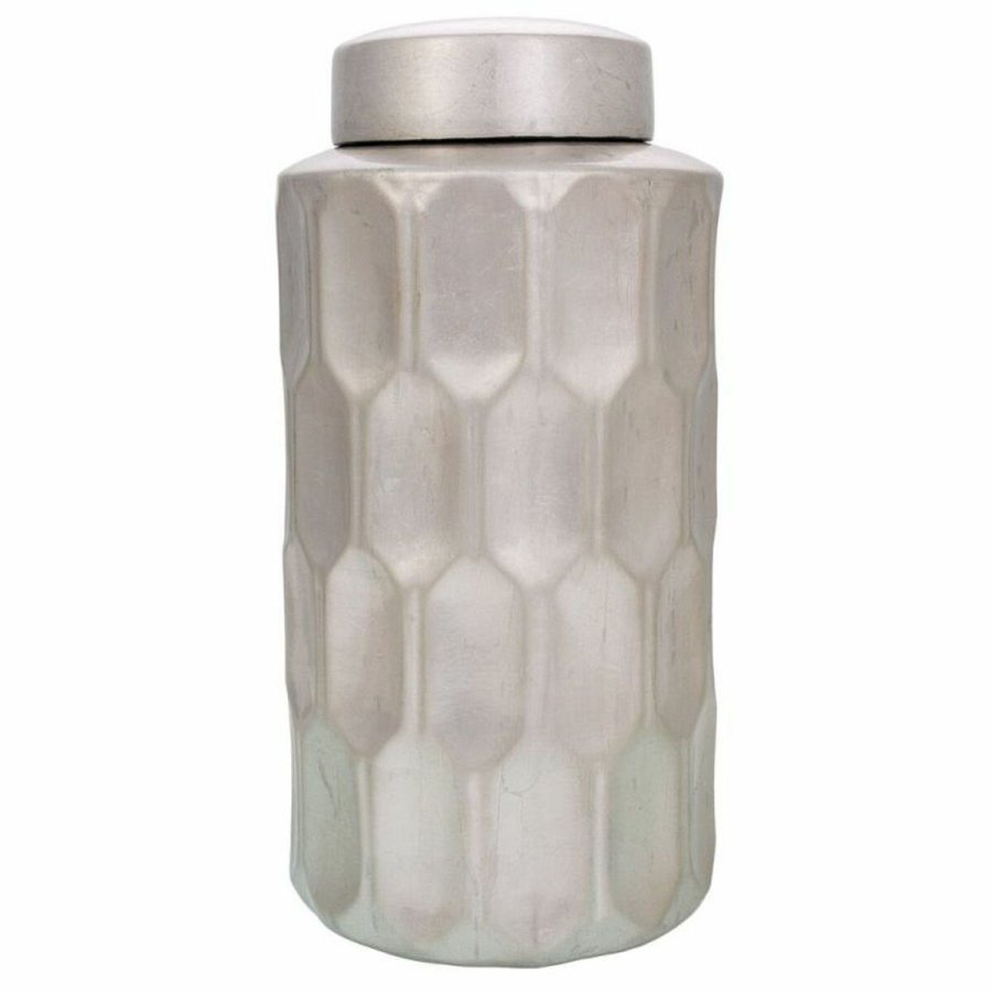 Vase Alexandra House Living Slvfarvet Keramik 18 x 37 x 18 cm #3
