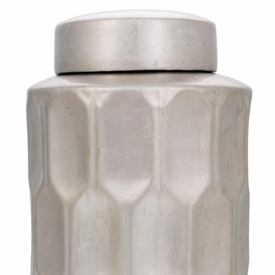 Vase Alexandra House Living Slvfarvet Keramik 18 x 37 x 18 cm #4