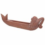 Borddekoration Alexandra House Living Brun Tr 22 x 10 x 85 cm Drage #1