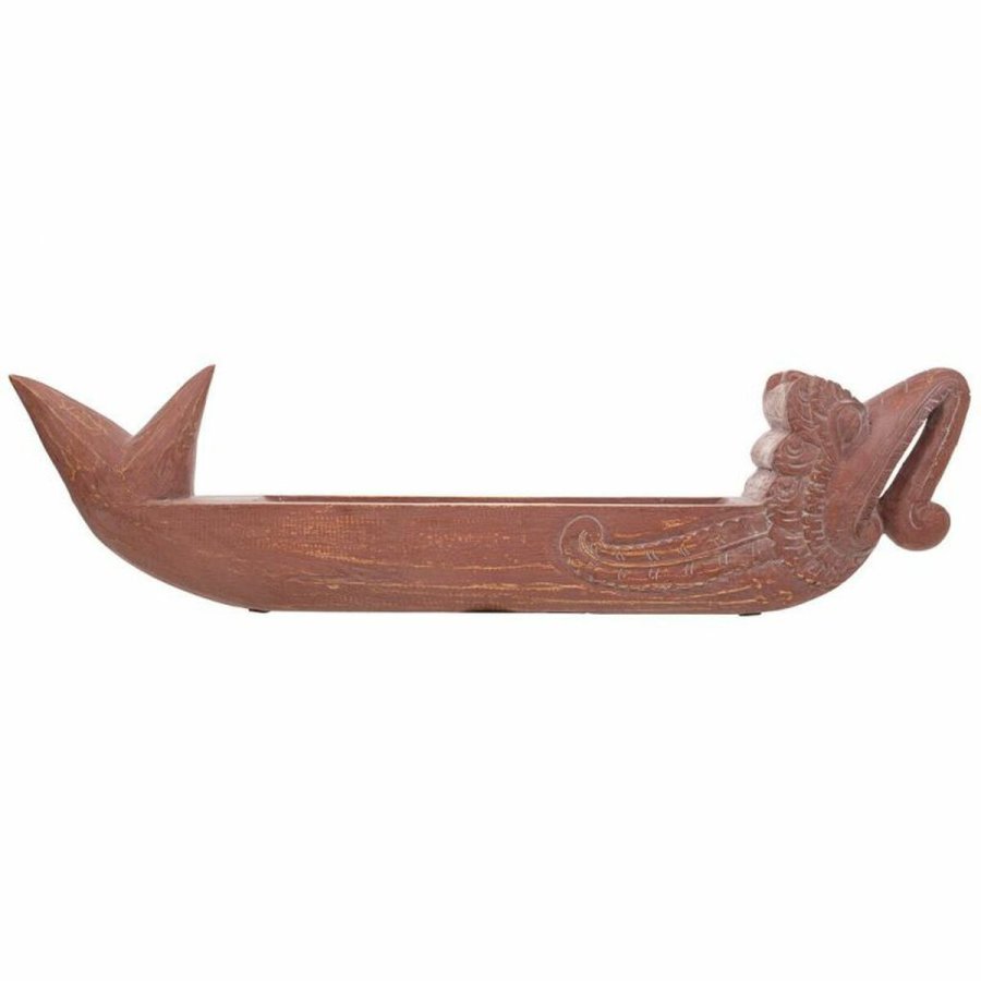 Borddekoration Alexandra House Living Brun Tr 22 x 10 x 85 cm Drage #3