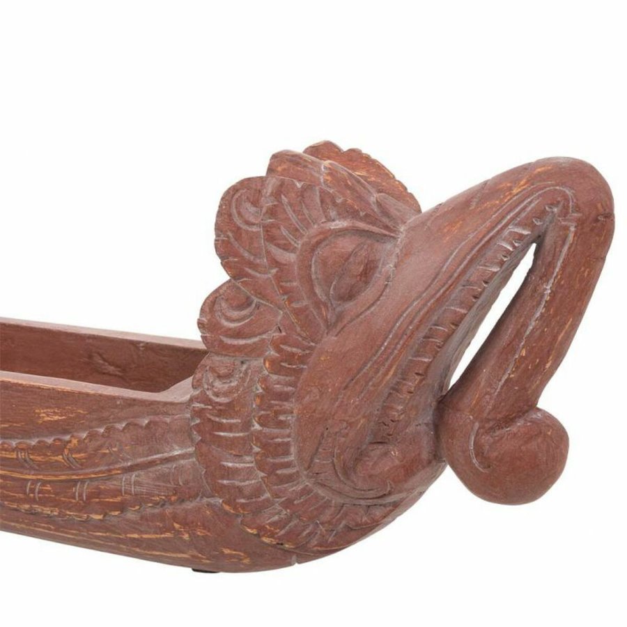 Borddekoration Alexandra House Living Brun Tr 22 x 10 x 85 cm Drage #4