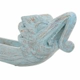 Borddekoration Alexandra House Living Bl Hvid Tr 28 x 11 x 105 cm Drage #3