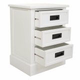 Natbord Alexandra House Living Hvid 35 x 60 x 45 cm #16