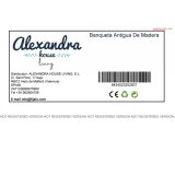 Stol Alexandra House Living Fldefarvet Gummitr 45 x 48 x 125 cm #31
