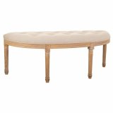 Stol Alexandra House Living Fldefarvet Gummitr 45 x 48 x 125 cm #1