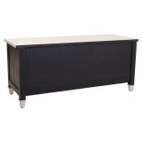 Supplerende mbler Alexandra House Living Hvid Sort Gran Tr MDF 40 x 46 x 105 cm #5