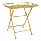Sofabord Alexandra House Living Gul 40 x 58 x 60 cm #1
