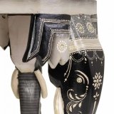 Sofabord Alexandra House Living Sort Gr Mangotr Tr MDF 35 x 39 x 42 cm #4