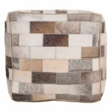 Puf Alexandra House Living Lder 44 x 44 x 44 cm #6