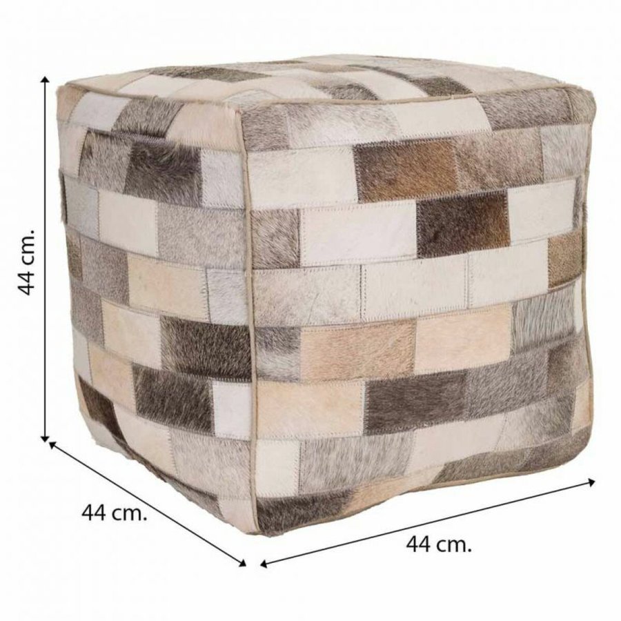 Puf Alexandra House Living Lder 44 x 44 x 44 cm #21