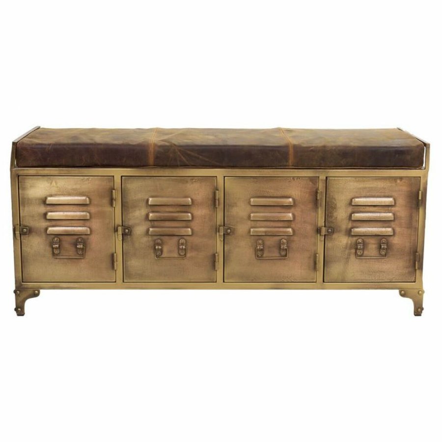 Bnk Alexandra House Living Lder Jern 40 x 51 x 120 cm #6