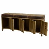 Bnk Alexandra House Living Lder Jern 40 x 51 x 120 cm #11