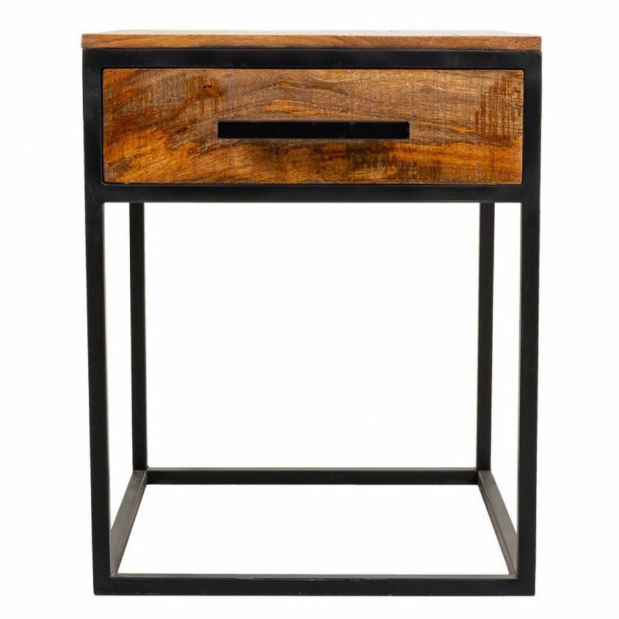 Natbord Alexandra House Living Brun Sort 61 x 57 x 61 cm #11