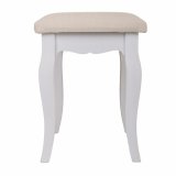 Stol Alexandra House Living Hvid Brun Fyr Tr MDF 31 x 41 x 42 cm #11