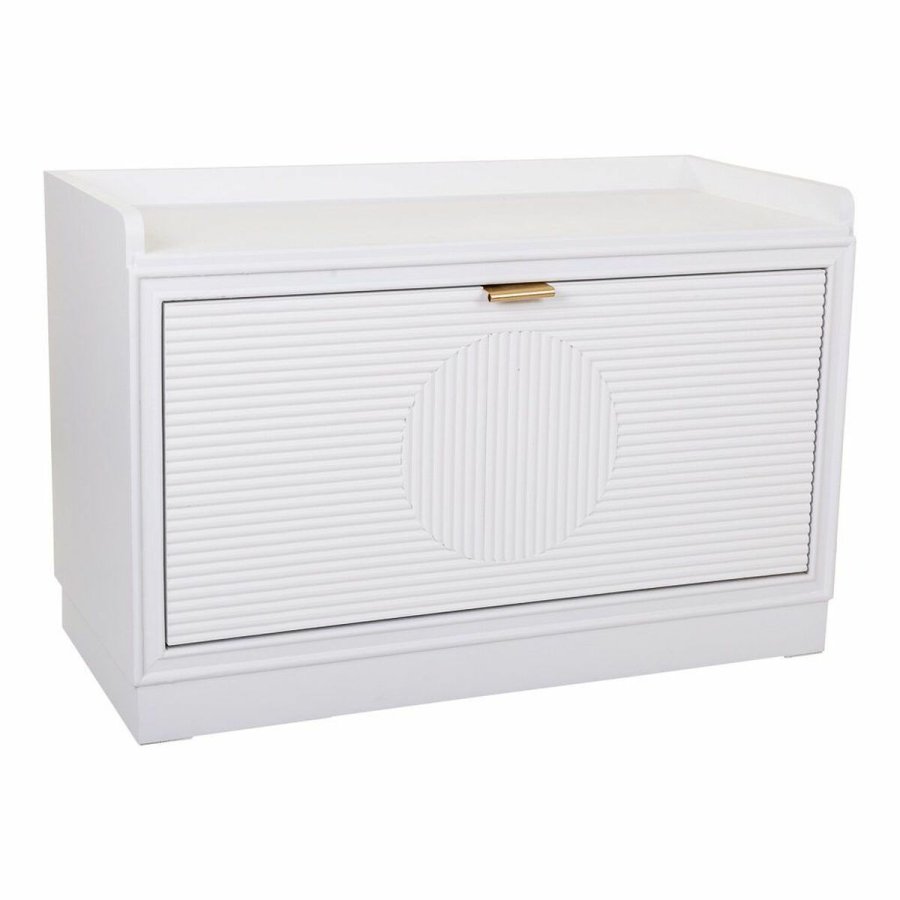Stol Alexandra House Living Gylden Tr MDF 38 x 53 x 80 cm Skostativ #1