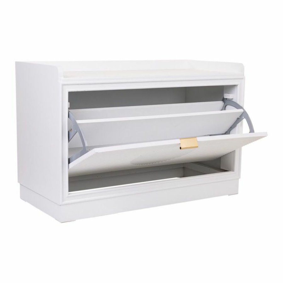Stol Alexandra House Living Gylden Tr MDF 38 x 53 x 80 cm Skostativ #11