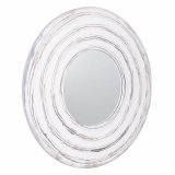 Vgspejl Alexandra House Living Hvid 2 x 40 x 80 cm Cirkler #1