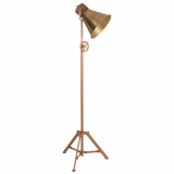 Gulvlampe Alexandra House Living Kobber 47 x 163 x 47 cm #1