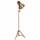 Gulvlampe Alexandra House Living Kobber 47 x 163 x 47 cm #4