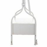 Fritstende spejl Alexandra House Living Hvid Jern 38 x 184 x 65 cm #31