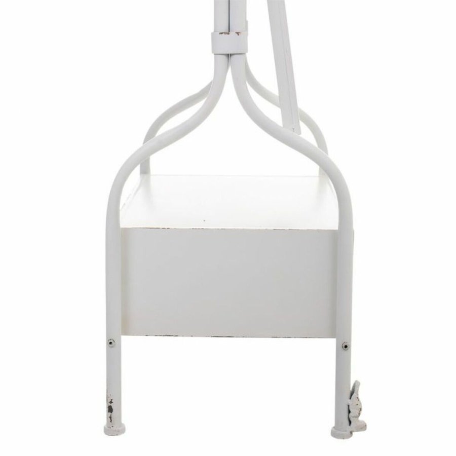Fritstende spejl Alexandra House Living Hvid Jern 38 x 184 x 65 cm #31